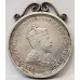 AUSTRALIA 1910 . ONE 1 SHILLING . FULL DETAIL in SILVER PENDANT